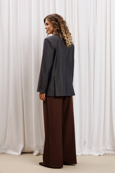 Жакет Gizart 15363 бежево-коричневый - фото 6