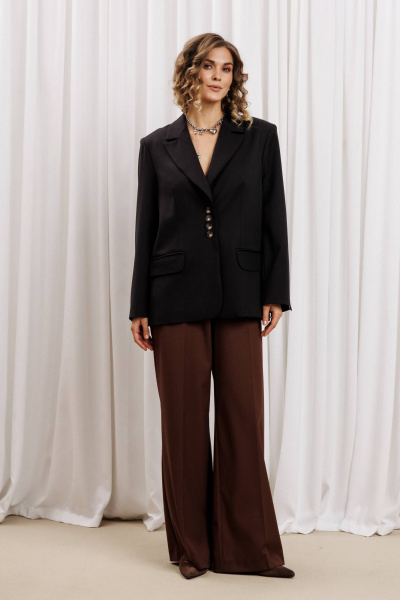 Жакет Gizart 15363 черный - фото 3