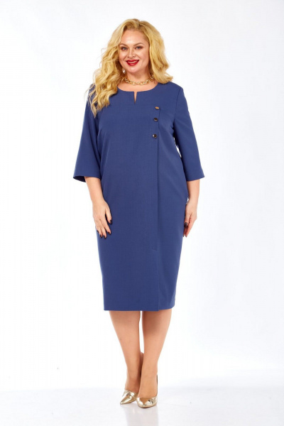 Платье СиБон 0264 деним - фото 2