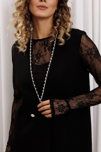 Жилет Gizart 15437 черный - фото 3