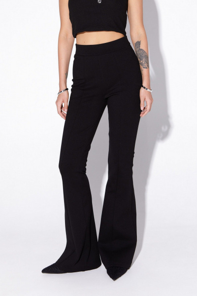 Брюки, жилет PiRS 6464 горький_шоколад+черный - фото 2