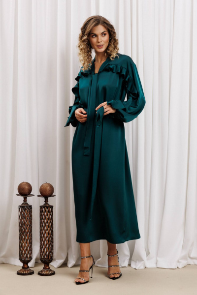 Платье Gizart 5432 морская волна - фото 4