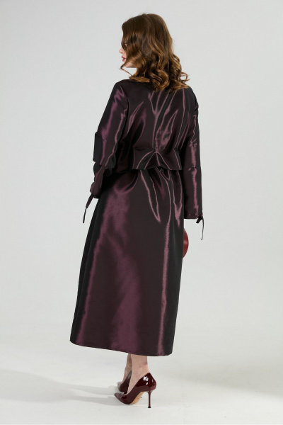 Платье NikVa 944-9 сливовый - фото 8