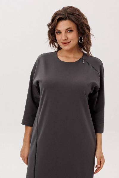 Платье Anelli 58 пепел_розы - фото 2