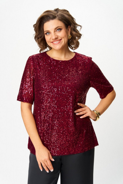 Блуза Svetlana-Style 2163 бордовый - фото 1