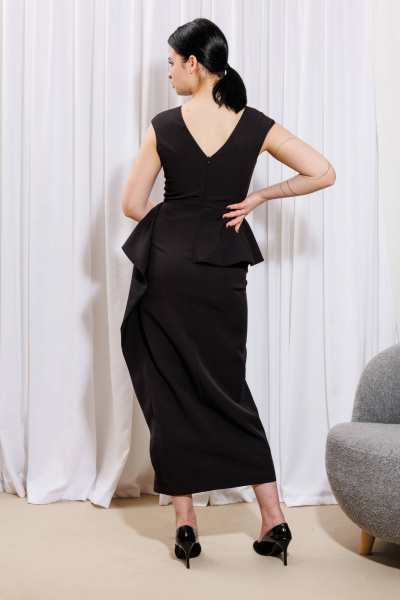 Платье AVEEVA 5158 черный - фото 6