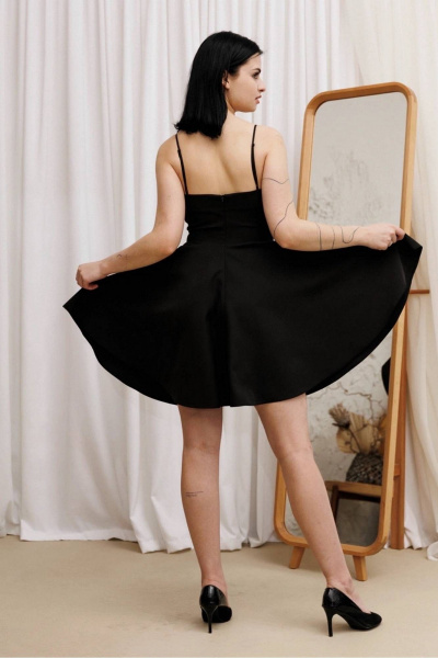 Платье AVEEVA 5227 черный - фото 5