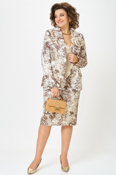 Брошь, жакет, жилет, юбка Angelina & Сo 1290 - фото 6