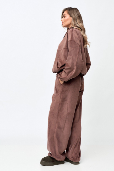 Брюки, джемпер Verita 2432 какао - фото 6