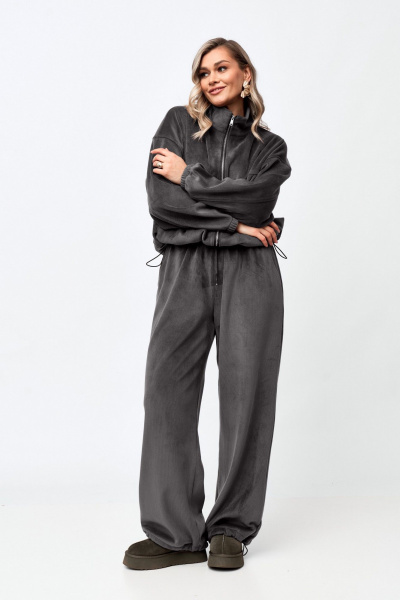 Брюки, джемпер Verita 2432 графит - фото 1