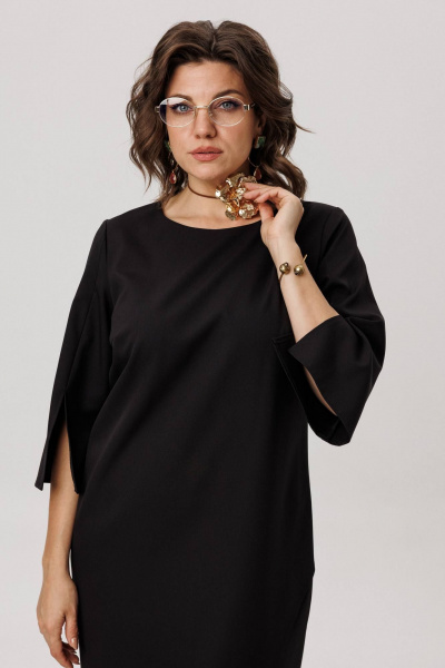 Платье Anelli 1786 черный_ангел - фото 6