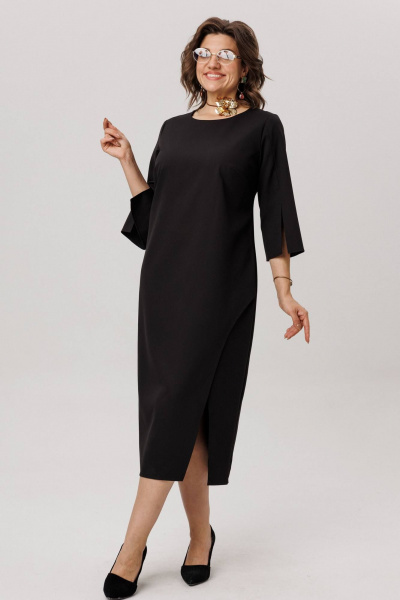 Платье Anelli 1786 черный_ангел - фото 7