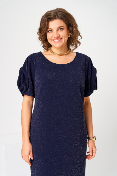 Платье Romanovich Style 1-2839 синий - фото 9