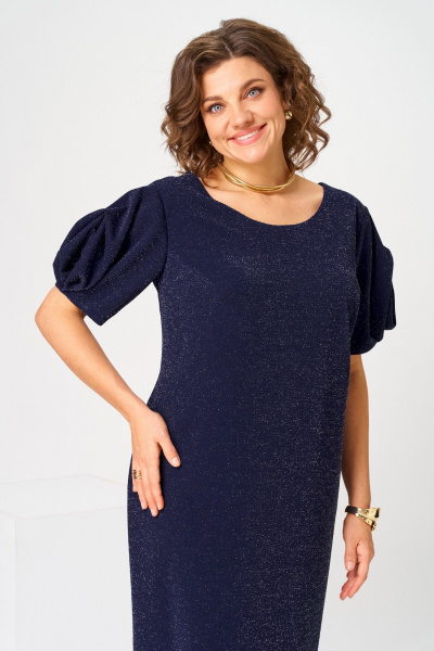 Платье Romanovich Style 1-2839 синий - фото 8
