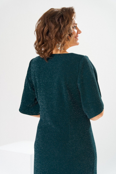 Платье Romanovich Style 1-2853 зеленый - фото 5