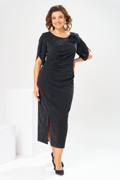 Платье Romanovich Style 1-2853 черный - фото 4