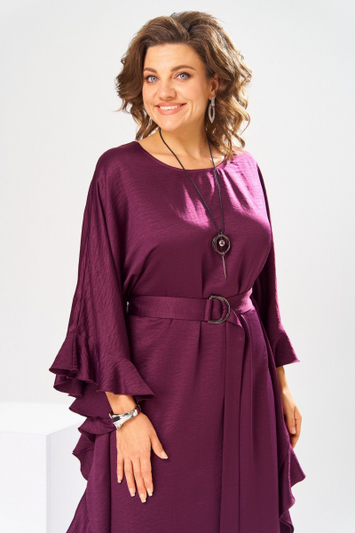 Платье Romanovich Style 1-2870 бордо - фото 10