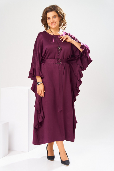 Платье Romanovich Style 1-2870 бордо - фото 9