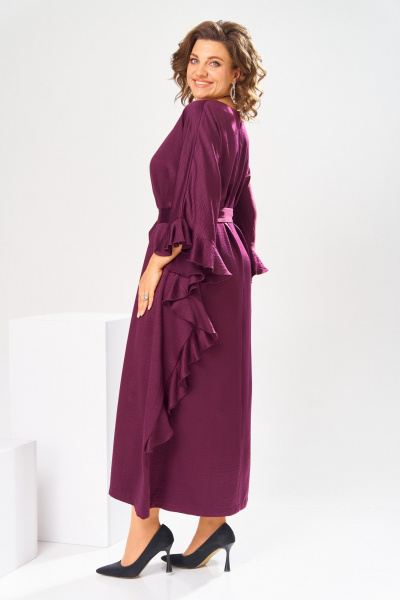 Платье Romanovich Style 1-2870 бордо - фото 5
