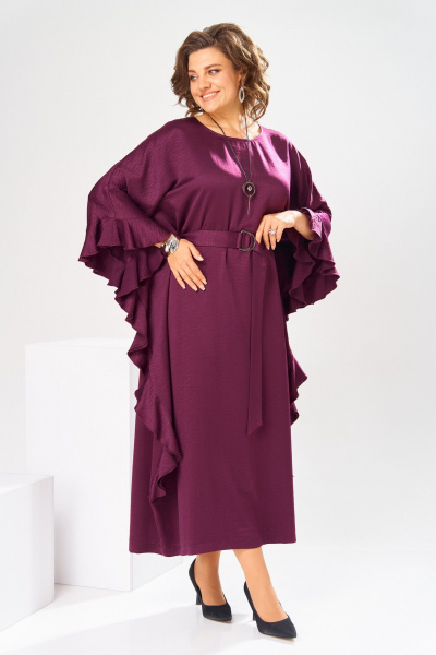 Платье Romanovich Style 1-2870 бордо - фото 2