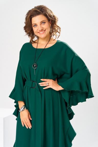 Платье Romanovich Style 1-2870 зеленый - фото 14