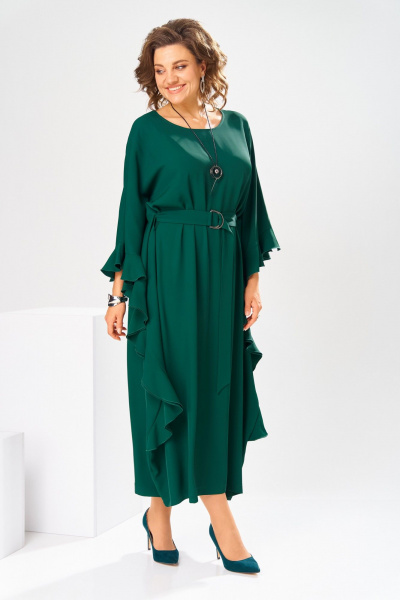 Платье Romanovich Style 1-2870 зеленый - фото 13