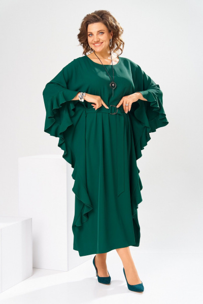 Платье Romanovich Style 1-2870 зеленый - фото 9