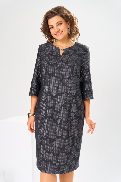 Платье Romanovich Style 1-2873 графит - фото 6