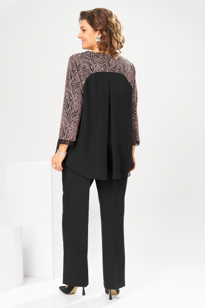 Брюки, джемпер Romanovich Style 2-2880 черный/клевер - фото 7