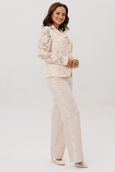 Брюки, жакет Mubliz 300 экрю - фото 6