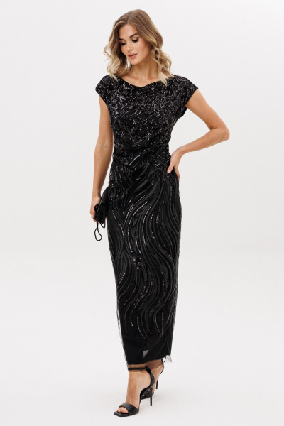 Платье EOLA 2983.1 черный - фото 10