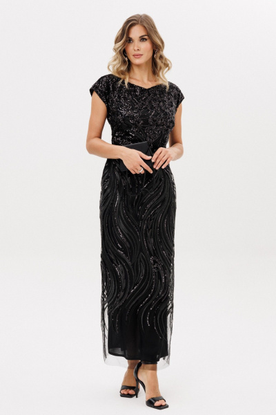 Платье EOLA 2983.1 черный - фото 14