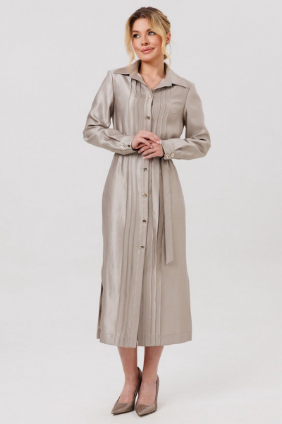 Платье Faufilure C1789 золотистый - фото 1