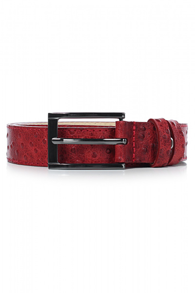 Ремень Galanteya 12719.25с3128к45 2р красный - фото 2