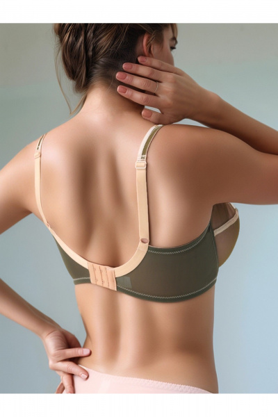 Бюстгальтер Frank&Co 11547 зеленый_бежевый - фото 5