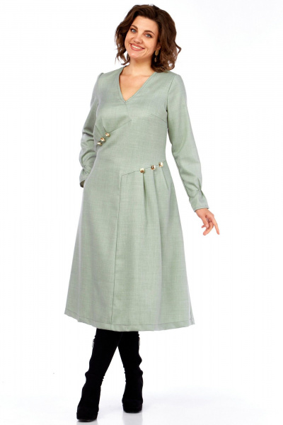 Платье Celentano lite 5072 шалфей - фото 9