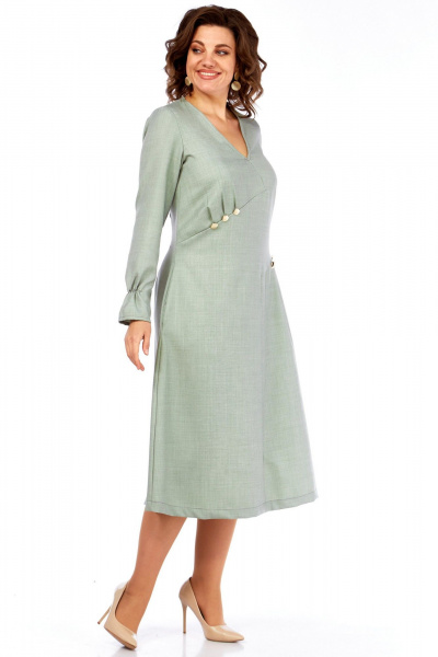 Платье Celentano lite 5072 шалфей - фото 3