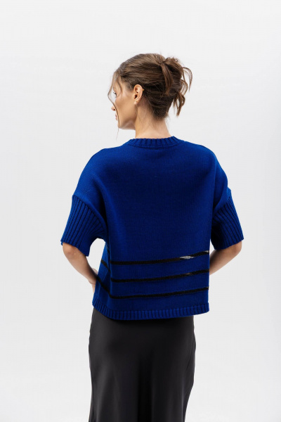 Джемпер Romgil РВ0236-ХМ5 темно-синий - фото 2