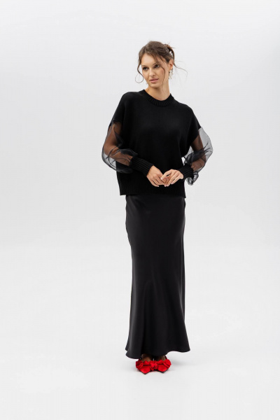 Джемпер Romgil РВ0413-ХЛ5 темно-синий - фото 2