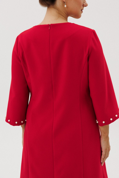 Платье ANIDEN 719-1 красный - фото 5