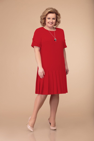 Платье Svetlana-Style 1403 красный - фото 1