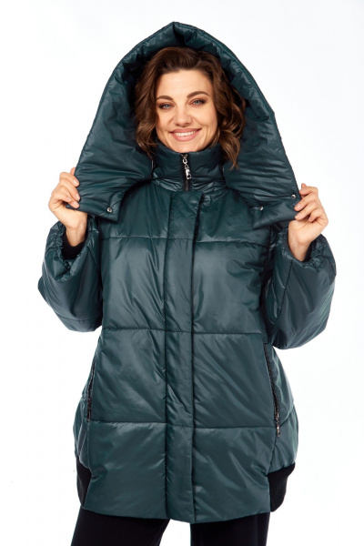 Куртка Диомант 2130 изумруд - фото 14