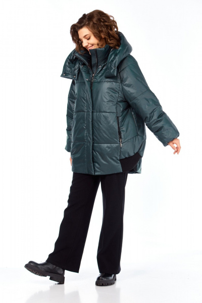 Куртка Диомант 2130 изумруд - фото 11