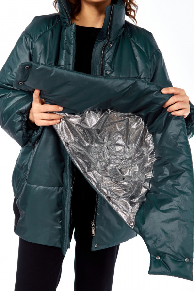 Куртка Диомант 2130 изумруд - фото 7