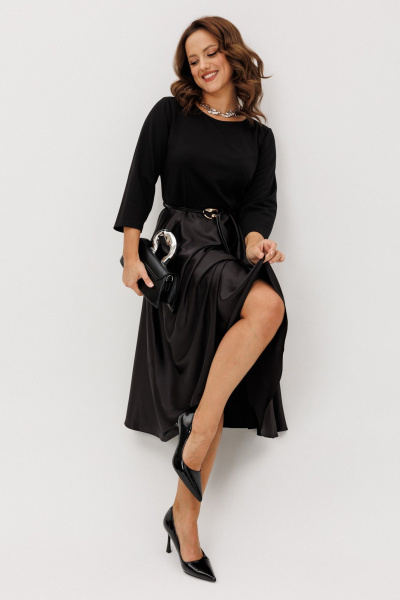 Платье Mubliz 295 черный - фото 14