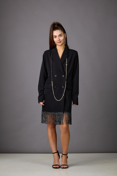 Жакет Rosheli 1169 черный - фото 7