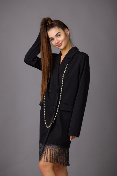 Жакет Rosheli 1169 черный - фото 6