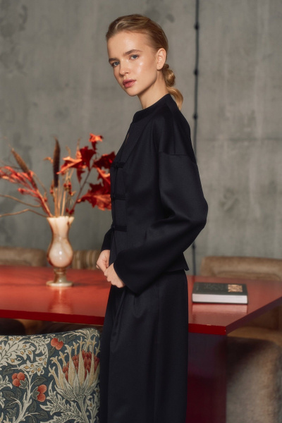 Жакет THE VERY 2437 черный - фото 4