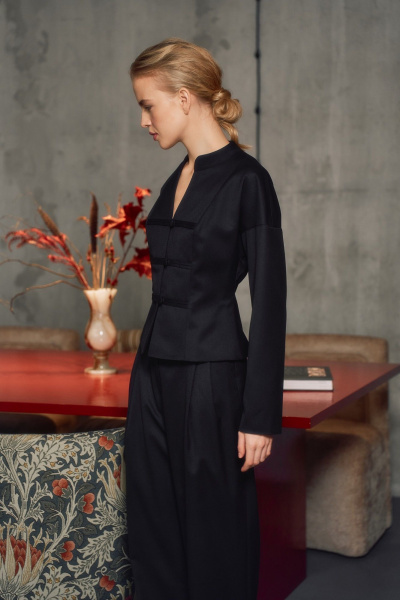 Жакет THE VERY 2437 черный - фото 3