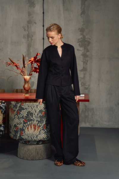 Брюки THE VERY 2438 черный - фото 8